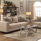 Kelvington Sofa Set in Beige Fabric 505451 by Coaster w/Options