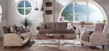 Trento Selen Brown Sofa Bed by Sunset w/Options [IKSB-Trento Selen Brown]