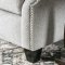 Madalyn Sofa SM2013 in Light Gray Linen-Like Fabric w/Options