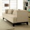 Sofia CM6761BG Sofa in Beige Fabric w/Options