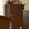 Aris Bedroom 1422 in Brown Cherry by Homelegance w/Options