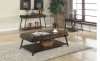 Macall 82270 3Pc Coffee Table Set in Dark Oak by Acme