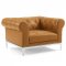 Idyll Sofa in Tan Leather by Modway w/Options