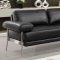 Eilidh Sectional Sofa CM6422BK in Black Breathable Leatherette