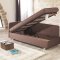 Day & Night Sofa Bed in Brown Fabric by Casamode w/Options