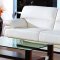 Beige Full Leather Modern Living Room Sofa w/Options