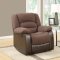 U98243 Motion Sofa in Brown Fabric by Global w/Options