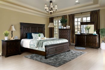 Minerva CM7839 Bedroom in Walnut Finish w/Options [FABS-CM7839-Minerva]