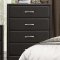 Lorenzi 2220 Bedroom Set in Black by Homelegance w/Options