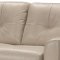 Roma Sofa Bed 54088 MI Piace in Dark Beige Genuine Leather