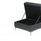 U97 Sectional Sofa in Charcoal by Global w/LED