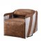 Qalurne Power Recliner 59942 2-Tone Mocha Top Grain Leather Acme