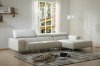 LeCoultre Sectional Sofa in Light Grey Leather by J&M w/Options