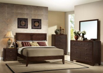 Madison Bedroom 5Pc Set in Espresso by Acme w/Options [AMBS-19570 Madison]