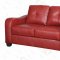 G600 Sofa & Loveseat in Red Bonded Leather w/Options by Glory