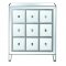 Scott Living Accent Cabinet in Clear Mirror 950745 by Coaster