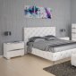 Maria White Bedroom by At Home USA w/Optional Casegoods