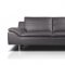 Obbe 522002 Sofa & Loveseat in Grey Leather by New Spec