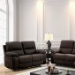 Amaris Motion Sofa CM6596 in Brown Fabric w/Options