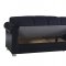 Avalon Prusa Black Sofa Bed in Fabric by Casamode w/Options