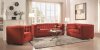 Cairns 504907 Sofa in Crimson Fabric by Coaster w/Options