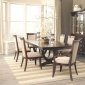 105441 Alyssa Dining Table in Dark Cognac by Coaster w/Options