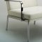 Elena Chair in White Leather by Whiteline Imports