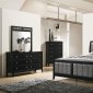 Carlton 5Pc Bedroom Set 215861 in Black & Gray by Coaster