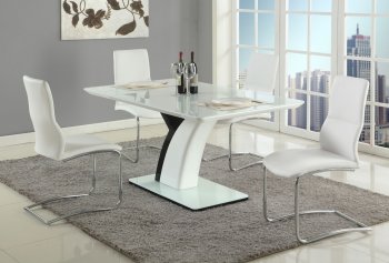 Natasha Dining Table 5Pc Set by Chintaly [CYDS-Natasha-Piper]