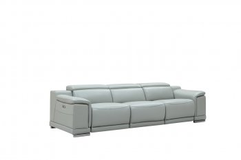 Hartley Power Motion Sofa Light Gray by Beverly Hills w/Options [BHS-Hartley Light Gray]