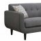 Stansall Sofa & Loveseat Set 505201 in Grey Fabric by Coaster