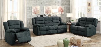 Greenville Motion Sofa 8436GY by Homelegance w/Options [HES-8436GY Greenville]