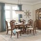 Moorewood Park Round Table 1704-60 in Peacan Finish w/Options