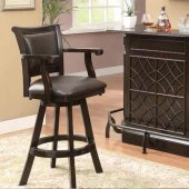 100677 Bar Unit by Coaster w/Optional Barstools