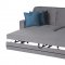 Fluo Koala Grey Sofa Bed in Fabric w/Optioins