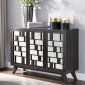 Melville Console Table 90492 in Dark Gray Oak by Acme