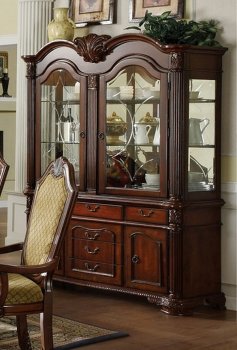 CM3005HB Napa Valley Buffet w/Hutch in Dark Cherry [FABU-CM3005HB Napa Valley]