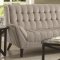 Natalia Sectional Sofa 503777 in Dove Grey Fabric by Coaster