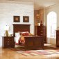 Glamour Kids Bedroom 1349T in Cherry by Homelegance w/Options