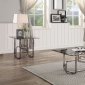 Berit Coffee Table & 2 End Tables Set 83030 in Black Nickel Acme