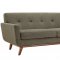 Engage Sofa in Oatmeal Fabric by Modway w/Options