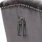 Suri Counter Stool 773 Set of 2 Grey Velvet Fabric by Meridian