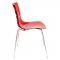 Astor Set of 4 Dining Chairs AC20TR in Red by LeisureMod