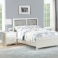 F9426T 4Pc Youth Bedroom Set in Silver by Poundex