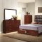 Ilana 24590 Bedroom in Brown Cherry by Acme w/Options