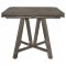 Athens 5Pc Counter Ht Dining Set 109858 in Barn Gray by Coaster