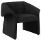 Ramsey Accent Chair 907524 in Black Fabric by Coaster