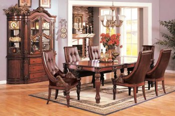 Cherry Finish Formal Dining Room Table w/Optional Chairs [AMDS-01960-Artemis]