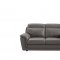 S210 Sofa in Gray Leather by Beverly Hills w/Options