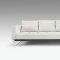 Camel, Black or White Leatherette Modern Sofa Bed by Innovation